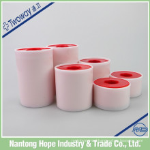 Adhesive plaster tape with skin color